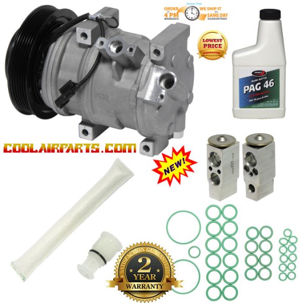 New A/C Compressor Odyssey Pilot Ridgeline ZDX MDX Repair KIT 2 Years Warranty 10840 38810RGLA02 38810RN0A01